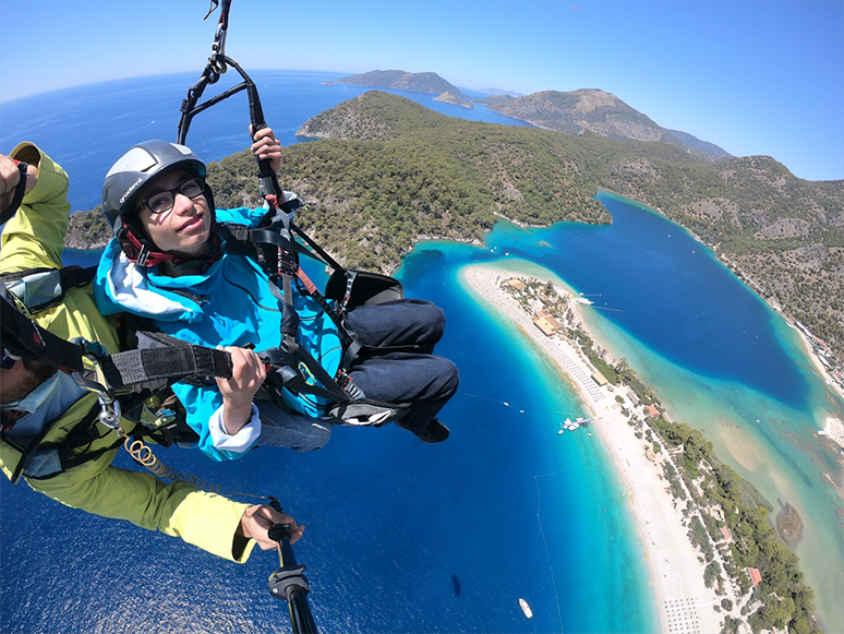 Engelli Çocukların Yamaç Paraşütü Hayali Fethiye'de Gerçek Oldu